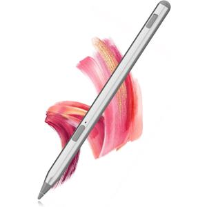 Uogic USI 2.0 Stylus Pen with Tail Eraser, Rechargeable for Fire Max 11 & Fire HD 10 (2023 Release) (Silver)