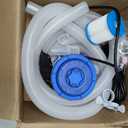 DeeprClean 300GPH Pool Filter Pump for Small Above Ground Pools, Promoted Water Circulation & Filtration, Fits Type-I Filter Cartridge, ETL Certified Small Pool Pump with GFCI for Safe Protection-Blue