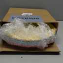 Zubebe 12 Pcs 9 Inch Round Plant Saucer Tray Multicolor Plastic Water Tray Heavy Duty Flower Pot Saucers Sun Resistant Plant Trays for Indoor and Outdoor Decor