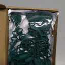 24 Pack Christmas Garland Hanger for Mantle Christmas Garland Hooks Wreath Ties Fireplace Stocking Holder Reusable Silicone Adhesive Straps for Fireplace Staircase Front Door (Dark Green)