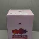 23 Inch Wig Head, Wig Stand Tripod with Head, Canvas Wig Head Stand with Mannequin Head for Wigs, Manikin Head Block Set for Wigs Making Display with Wig caps, T Pins Set, Bristle Brush