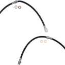 TRQ Brake Hose Set Compatible with 2014-2021 Mazda 6
