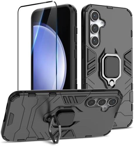 Case Compatible with Motorola Moto g Power 5g 2023, Shockproof Phone Case with Stand, Heavy Duty Personalized Case Cover Support Magnetic Car Holder, Black
