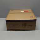 VOLISUN Low Profile Ceiling Fans with Lights and Remote, 20in Flush Mount Ceiling Fan with Light, 3000K-6500K Dimmable Fandelier LED Fan Light, Black Bladeless Ceiling Fans with Lights for Bedroom