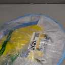 EZIGO Baby Pool Float with Canopy UPF50+ Sun Protection, Inflatable Kids Pool Floats with Ocean Animal Toys for Baby 6-36 Months, Infant Swimming Float with Adjustable Safety Seat for Boys Girls (Blue)