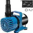 TONGCHANT 310W 5300 GPH Pond Pumps for Outdoor Ponds, 180° Adjustable Water Direction, Ultra-Quiet Fountain Pump with 20FT Power Cord & Barrier Bag, Waterfall Pump, Pond Water Pump, UL Listed