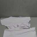 EDITCOZY Women 2 Piece Outfits Sexy Tie Front Crop Top Wide Leg Pants Sets Casual Summer Ribbed Two Piece Set, L