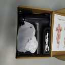 LEERCON Massage Gun Deep Tissue, Silent Brushless Motor and Portable Massage Gun with 4 Interchangeable Heads for Deep Muscle Relief and Relaxation, Relax Gift