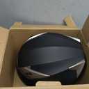 Motorcycle Open Face Helmet DOT Approved - YEMA Helmet YM-627 Motorbike Moped Jet Bobber Pilot Crash Chopper 3/ 4 Half Helmet with Sun Visor for Adult Men Women - Matte Black, Large