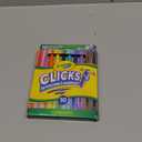 Crayola Clicks Retractable Tip Markers (10ct), Stocking Stuffers for Kids & Toddlers, Cone Tip Washable Art Marker Set, Coloring Book Supplies, No Dry, 3+ (Classics)