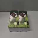 2 x Pets Water Bottle with Food Container,Travel Puppy Water Bowl,Portable Pet,Dispenser,Dog Stuff Accessories Items,Cat Walking and Hiking Dog Gift,with 1DogPoop Bags;1 Pet Toys 3PCS