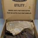 KEEN Utility Men's Flint 2 Mid Height Steel Toe Work Boots (9 Wide, Cascade Brown/Golden Rod)