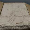 6x9 Area Rug for Living Room: Fluffy Shag Soft Washable Rugs Large Fuzzy Plush Indoor Carpet for Bedroom Nursery Playroom Kids Girls Boys Room (Camel, 6'x9')