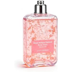 Easyes Rose Elixir Body Wash for Women, Moisturizing Essence Shower Gel with Triple Rose Formula, Hydrating Natural Cleanser, Gentle Foaming & Multi-Oil Nourishment, 7 oz