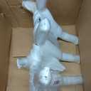 Fireplace Grate 17 "Heavy Duty with Ember Retainer, 1/2 Bar Fire Log Grate for Inside Fireplace, Fireplace Assectories, Chimney Hearth Wood Stove Burning Rack Holder,Wood Stove Grate for Outdoor