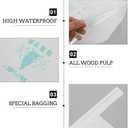 Cabilock Grape Protection Bags 50Pcs Waterproof Nursery Bags for Fruit Growth and Packaging Grow to Shield Grapes from Sun Rain and Birds 12.99X9.44 Inch