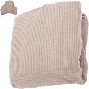PRETYZOOM Recliner Slipcover Stretch Fabric Couch Cover for Single Recliner Chair Soft and Easy to Install Protects Against Stains and Wear Brown Color (158X78X2CM, Beige)