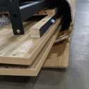 GarveeHome Wood Platform Bed Frame, Wooden Bed Frame Without Headboard, Wood Slat Support, No Box Spring Needed, Easy Assembly (Burlywood, California King)