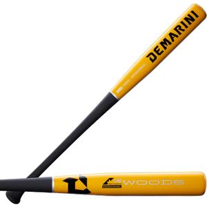 DeMarini 2027 The Woods™ Wood Composite (-3) BBCOR Baseball Bat - 33"/30 oz