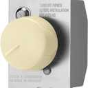 Eaton RFS5-A-K 5-Amp 120-Volt Single-Pole Quiet 3-Speed Fan Control, Almond