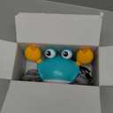 control future Crawling Crab Baby Toy - Infant Tummy Time Toys 3 4 5 6 7 8 9 10 11 12 Babies Boy 3-6 6-12 Learning Crawl 9-12 12-18 Walking Toddler 36 Months Old Music Development 1st Birthday Gifts (Green)