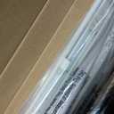 LazBlinds No Tools No Drill 1" Vinyl Mini Blinds, Cordless Blinds for Windows, Light Filtering Horizontal Window Blinds & Shades, 22" W x 36" H, White