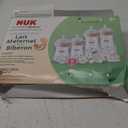 NUK Simply Natural Baby Bottles with SafeTemp Gift Set (9 Piece Set, Pink)