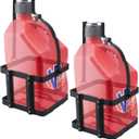 Fuel Jug Container Holder Mount, Gas Can 5 Gallon Holder Rack, Mouting Bracket Compatible with VP Racing Can 5 Gallon (Holder only), 2 Pack