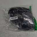 Eomenie Women's Contrast Lace Bathing Suit Cover Up V-Neck Swimsuit Coverups Loose Swimwear Beach Dress Beachwear One Size Black