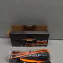 ALL-TOP Synthetic Winch Rope w/Hook & Isolator, 3/16in x 50ft, 8350Lbs UHMWPE Cable Replace Kit, Forged Hook & Rubber Stopper & Safety Pull Strap