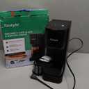 Tastyle Single Serve Coffee Maker for K Cup and Ground Coffee | Brew up to 16 Oz, Fits 7.3'' Travel Mug | Hot, Bold & Over Ice | Compact for Office, RV& Hotel, Classic Black (3.0 Version)