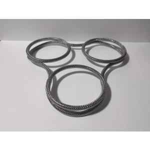 Nambe Braid Condiment Server Acacia Wood & Chrome Plate 