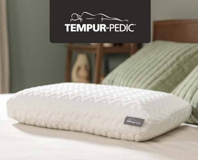 Tempur-Pedic TEMPUR-Cloud® + Cooling Pillow - King, Adult, 16"x24"in
