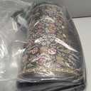 Collive Kitchen Mats for Floor 2PCS, Cushioned Anti Fatigue Mat Non Slip Waterproof Kitchens Sink Rug, Vintage Spring Floral Rugs Comfort Standing Mat for Laundry, Desk, Bar, Office, Black Size: 17.3"x47"+17.3"x29"