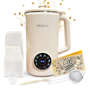 8 in 1 Nut Milk Maker, 34oz Automatic Soybean Machine for Almonds, Soy, Non Dairy Beverages, Plant Based Milk, Homemade Almond Oat, With Delay Start/Keep Warm/Self-Cleaning/Boil Water