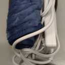 Heating Pads for Back Neck Shoulder Pain, Electric Heating Pad Auto Shut Off, Fast Heat, Large Heating Pad Christmas Gifts for Women Men, Birthday Gifts for Mom Dad (Blue) (12" x 24")