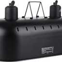 DXOPHIEX 15inch Dual Reptile Light Fixture, Max 150W Dual Reptile Heat Lamp with Separate Switches, Double Dome Lamp UVB Light Fixture for Bearded Dragon, Turtles, Snake and Lizard Terrarium