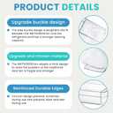 WR71X38318 Refrigerator Door Shelf Bin Compatible for G-E Refrigerator WR71X24428 4975917 AP7175677 PS16619590 EAP16619590 Parts-by MIFLUS