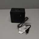 Gaiatop Mini Space Heater, Lightweight PTC Ceramic Fast Heating 500W Energy Efficient for Indoor Use, Overheating & 45 Tip-Over Protection, Portable Desk Electric Heaters for Office Home Black