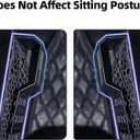 Rear Door Storage Box Pocket Organizer for Jeep Wrangler JL JLU 4XE 2018-2025 & Gladiator JT 2020-2022 2023 2024 2025, 2Pcs