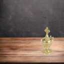 Needzo Brass Incense Burner with Lid, Catholic Church Supplies, 4 x 2.5 Inches