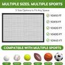 Golf Net 10x30 ft Golf Practice Net,Sports Practice Barrier Net, Heavy Duty Ball Netting Golf Hitting Net, DIY Ball Net,Baseball Net Hockey Net and Chipping Net, 10x30 ft