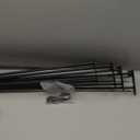 VEVOR Hairpin Table Legs 36 in Black Set of 4 Desk Legs 220 lbs Load Capacity Each Leg Hairpin Desk Legs 3 Rods for Bench Desk Dining End Table Chairs Carbon Steel DIY Heavy Duty Furniture Legs