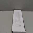 seenda Rechargeable Wireless Keyboard Mouse Combo Full Size Cordless Keyboard & Mouse Sets with Build-in Lithium Battery Ultra Thin Quiet Keyboard Mice (Rose Gold & Black)