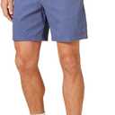 Amazon Essentials Men's 7" Stretch Chino Shorts (32, Dark Blue)