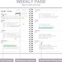 Planner 2026-2027, Weekly and Monthly Academic Planner, July 2026 - June 2027, Hardcover Calendar Agenda Book for School Year Planning, School Supplies for Teacher and Student, Letter Size(8.5'' x 11'')