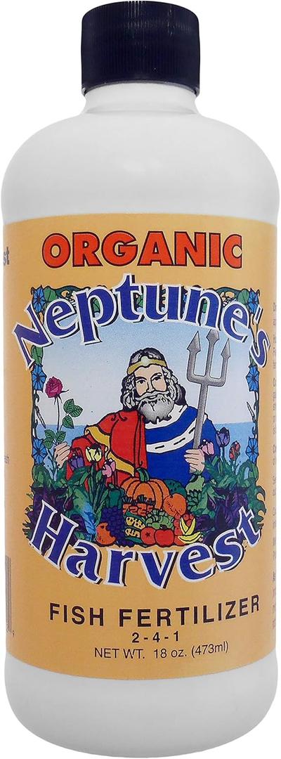 Neptune's Harvest Fish Fertilizer 2-4-1, 18 Ounce
