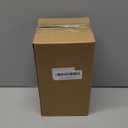 8 inch Clear Glass Flower Vases for Centerpiece Table Home Indoor Desk Decor,Ins Modern Boho Style Vase for Wedding Housewarming Gift (White)