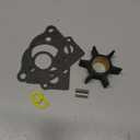 QuickMarine 89983 Water Pump Impeller Service Kit for Mercury Marine 30-70 HP Outboard Motor Replacement 47-89983T 47-65959 47-20268 47-89983 Sierra 18-3007 with Key and Gaskets