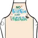 Xmeden Kitchen Apron for Mom, Apron Gifts for Women Husband Wife Friends, Kitchen Chef Aprons with 2 Pockets